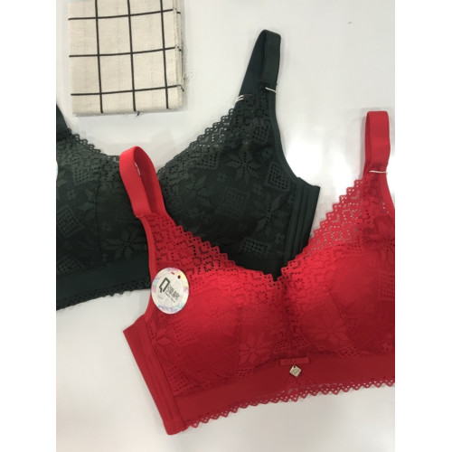 正品6827中厚B杯Q彈嬰兒親膚棉內衣無磁無鋼圈超聚攏收副乳文胸罩