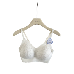 桑蠶絲養護果凍軟支撐無痕內衣小胸聚攏不空杯收副乳防下垂文胸罩