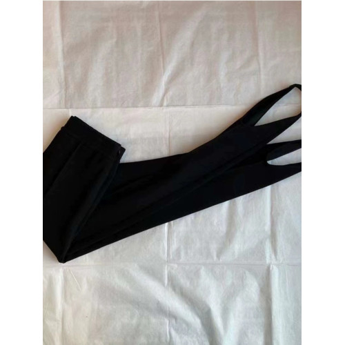 歐洲站2025年早春新品時髦復古蹬腳腿精緊致高密彈力塑形踩腳褲女