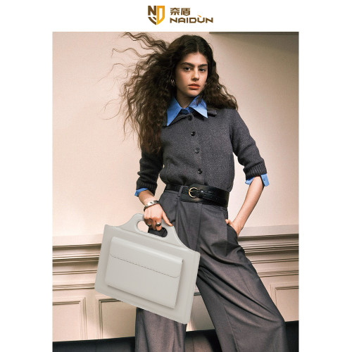 NAIDUN奈盾筆電手提包多功能輕便防水帶支架墊適用華爲蘋果13寸/16寸可攜式電腦包新款