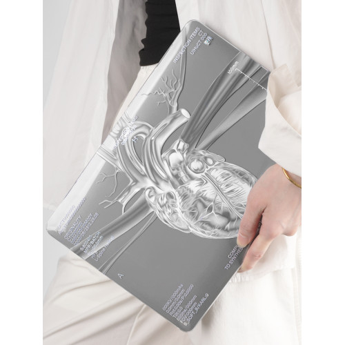 MIUCHO 心髒銀色電腦殼適用Neo蘋果26款M5鐳射air13透明macbook14磨砂pro原創設計防摔pro16寸防磕碰保護硬殼