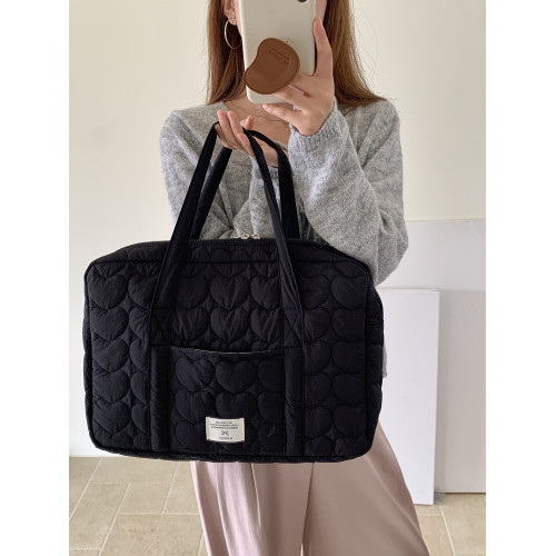 單肩包女高顔值通勤百搭大容量適用筆記型電腦14/16寸手提蘋果MacBookAir/Pro15聯想華爲內膽包