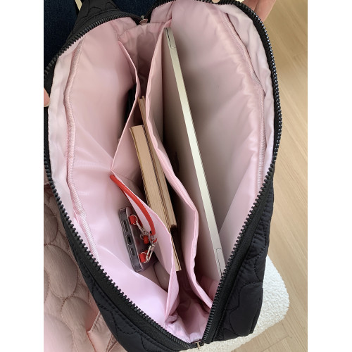 單肩包女高顔值通勤百搭大容量適用筆記型電腦14/16寸手提蘋果MacBookAir/Pro15聯想華爲內膽包