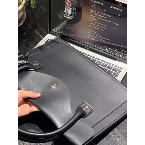 2025新款防水大容量筆記型電腦包適用蘋果Macbook air13.3寸14寸15寸16寸手提包筆電包上班通勤公文包