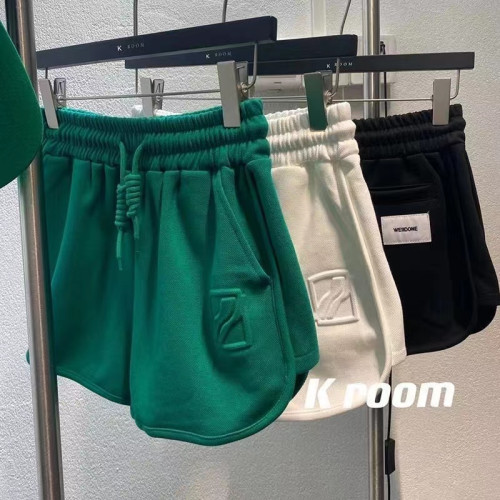 特大碼300斤運動短褲女夏季新款胖MM寬鬆高腰休閒百搭濶腿熱褲子