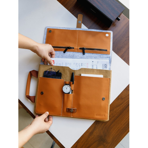 筆電平板電腦手提包牛皮紙提袋macbookpro13.3air15.6英寸matebook14寸thinkpad16小新air 筆電平板電腦手提包牛皮紙提袋macbookpro13.3air15.6英寸matebook14寸thinkpad16小新air