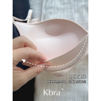 Kbra法式蕾絲內衣女細肩帶小胸聚攏女士胸罩無痕上托無鋼圈文胸