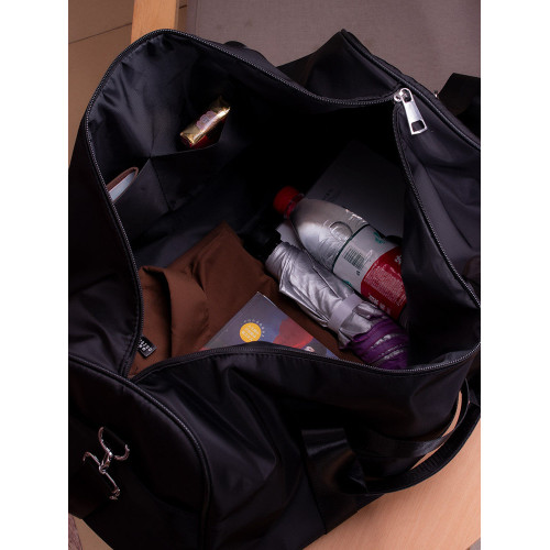 旅行包男士出差商務手提包單肩斜背後後背包超大容量行李袋帆布收納袋