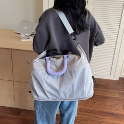 大容量裝衣服行李包旅遊手提短途出差旅行包健身包輕便待産收納包