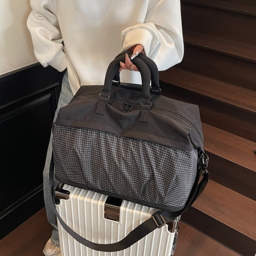 大容量裝衣服行李包旅遊手提短途出差旅行包健身包輕便待産收納包