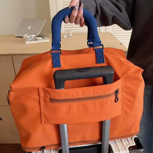 大容量裝衣服行李包旅遊手提短途出差旅行包健身包輕便待産收納包