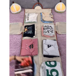 旅行要這樣打包！折曡式拉桿箱用行李包大容量手提長途旅遊收納包