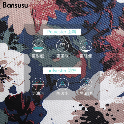 Bansusu.ins大容量印花雙肩包女韓版潮休閒後後背包中學生書包旅行包