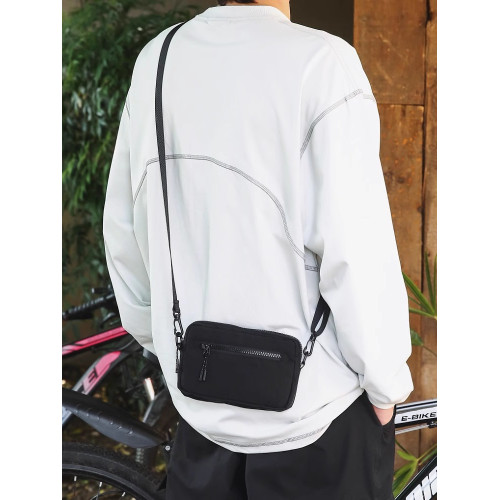 手機小挎包男士夏天隨身小包男款輕便青少年外出斜後後背包包女款小型