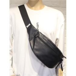 how2play潮牌個性男士胸包 時尚日韓斜背單肩包 男大容量斜背腰包