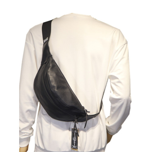 how2play潮牌個性男士胸包 時尚日韓斜背單肩包 男大容量斜背腰包