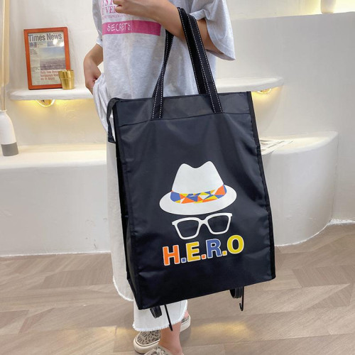 萬向輪旅行包購物袋牛津布可攜式折曡行李袋買菜包超市袋大容量