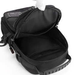 2025新款男士戶外胸包簡約百搭單肩斜後後背包多功能潮牌大容量單肩包