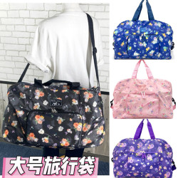 日系卡通旅行包庫洛米玉桂狗折曡旅行袋外出旅遊可攜式大容量收納袋