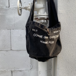  Cdg Vintage 流浪包 郵差包 cleanfit水洗 做舊 帆布