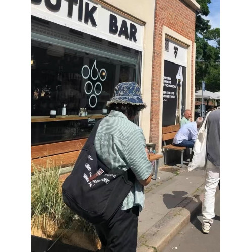  Cdg Vintage 流浪包 郵差包 cleanfit水洗 做舊 帆布