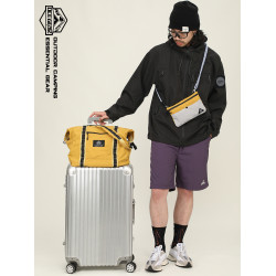 OCE GEAR戶外輕量化旅行折疊包二合一潮牌山系風斜背袋大容量挎包