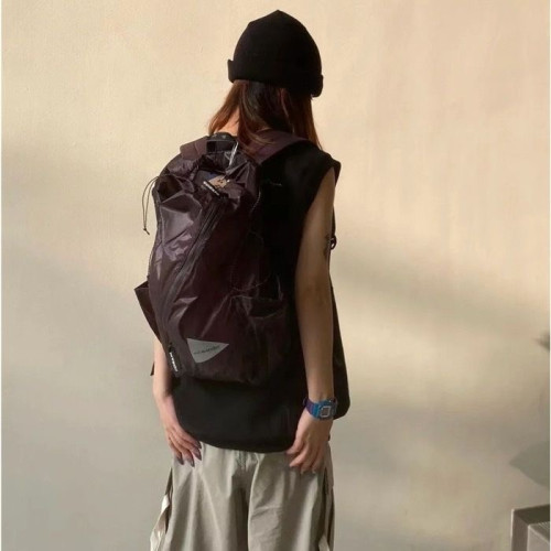 2025春夏新款尼龍防水雙肩包男女耐磨旅行徒步輕便輕量化速乾後後背包