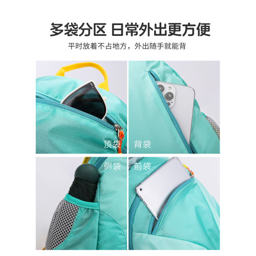 兒童戶外春遊研學小後後背包小學生課外補習多巴胺書包旅遊休閒雙肩包