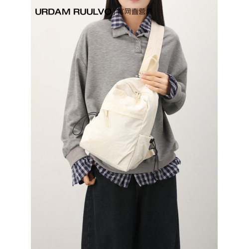 UR多功能兩用胸包男女2025新款休閒戶外登山小後後背包輕便旅行斜後後背包