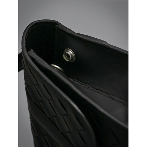 X&BV單肩包男真皮休閒編織男包斜後後背包繙蓋郵差包商務時尚牛皮後後背包