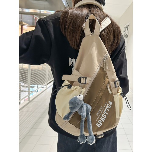 潮酷男女情侶弓箭包大胸包帆布雙肩包輕便大容量斜後後背包戶外單肩包 潮酷男女情侶弓箭包大胸包帆布雙肩包輕便大容量斜後後背包戶外單肩包