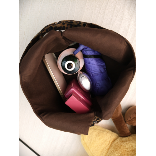 韓系可愛卡通貓咪刺綉帆布包女手提包可攜式收納通勤包托特包收納包