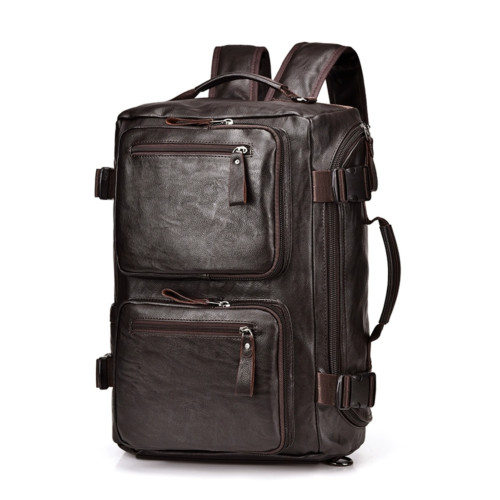 新款真皮男士雙肩包多功能日韓後後背包電腦包單肩斜後後背包旅行包潮bags