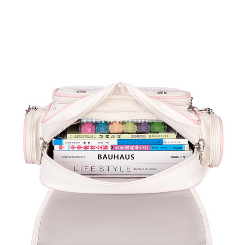 原創y2k痛包女生雙肩包斜後後背包男生大容量單肩包二次元吧唧包透明