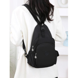 一包四背法多功能時尚百搭休閒雙肩包出門旅行胸包男女通用單肩包