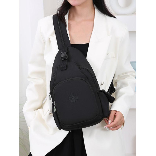 一包四背法多功能時尚百搭休閒雙肩包出門旅行胸包男女通用單肩包