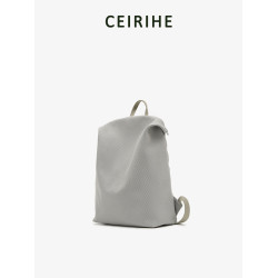 CEIRIHE 輕便空氣感雙肩包大容量通勤後後背包旅行休閒電腦包書包男女