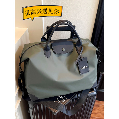 女士外出短途出差手提旅行包可套拉桿行李包行李箱附加包健身包包