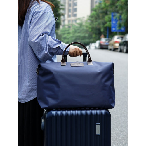 升級版登機包手提包大容量托特包旅行包輕便拉桿行李包穿插行李箱