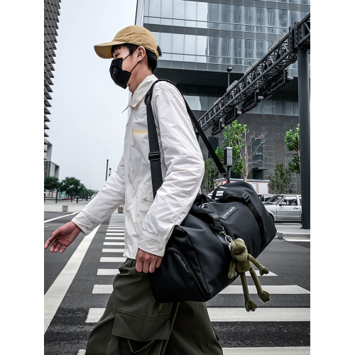 短途旅行包男手提包女出差超大容量旅遊包行李包袋乾濕分離健身包