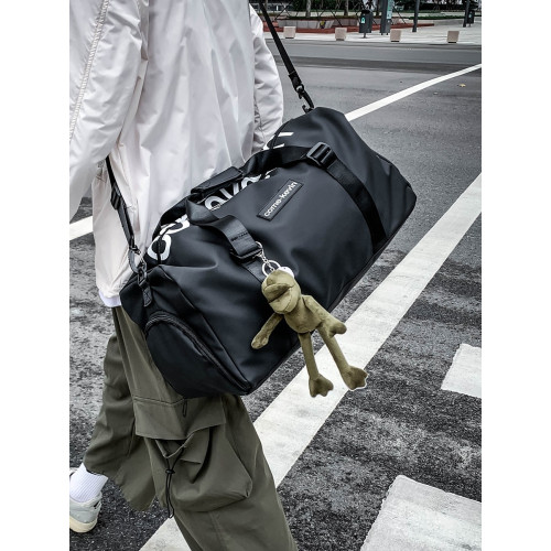 短途旅行包男手提包女出差超大容量旅遊包行李包袋乾濕分離健身包