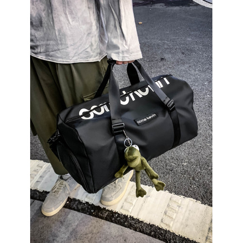 短途旅行包男手提包女出差超大容量旅遊包行李包袋乾濕分離健身包