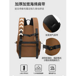 輕便戶外旅行雙肩後後背包男防水徒步登山雙肩包女百搭大學生電腦書包