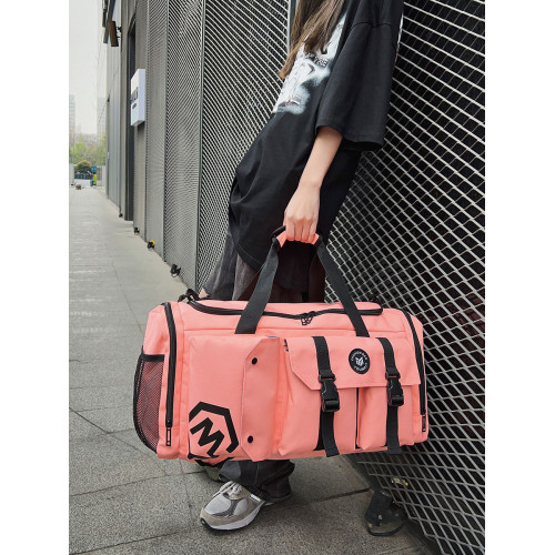 旅行包男款大容量雙肩包後後背包旅遊斜後後背包手提行李包防水運動健身包