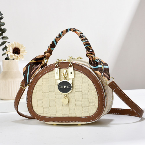 2025新款可愛清新小包休閒歐美女士時尚單肩包手提包斜後後背包