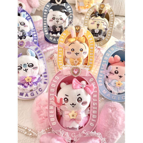 QueenJ Studio原創手作掛件保護套ckw曬娃包小食量痛包毛絨單肩包