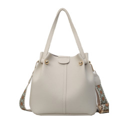 高級感包包女士2025新款時尚流行上班手拎包大容量單肩斜背水桶包