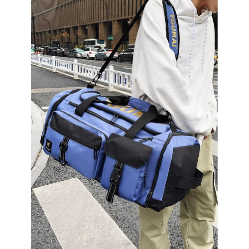 大容量運動包手提斜背健身包男士旅行包女輕便雙肩後後背包滑雪行李包