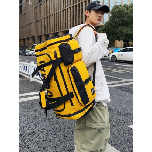 大容量運動包手提斜背健身包男士旅行包女輕便雙肩後後背包滑雪行李包