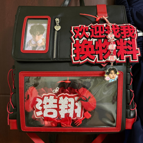 貓幼幼自製雙肩痛包學生書包晴空奶蓋雙背大食量初中高大上課包包